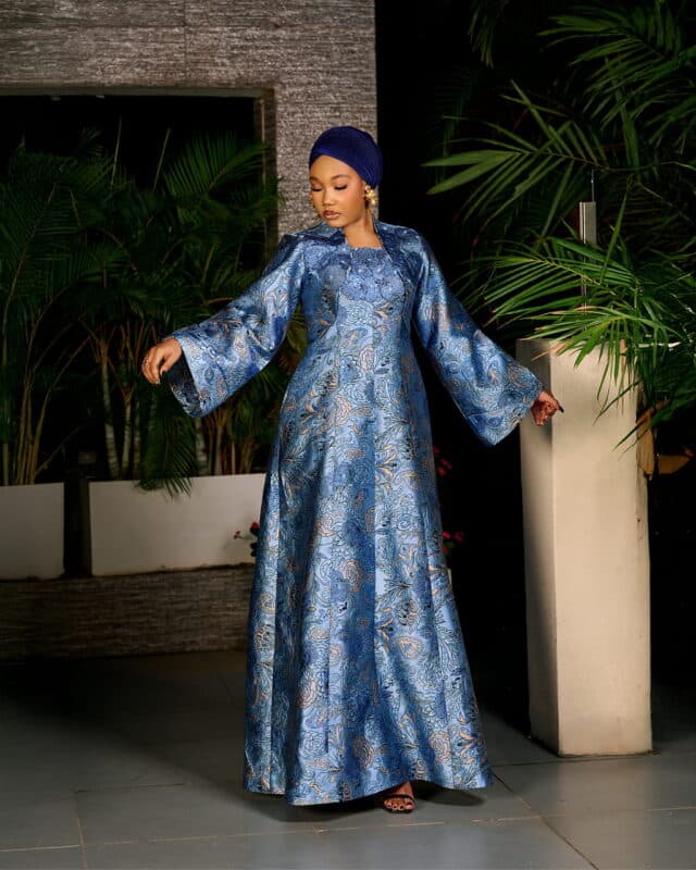 Sultana royal blue kaftan